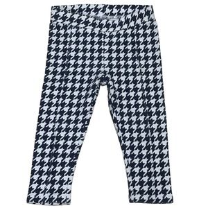 Toddler Girl's Janie & Jack Navy Blue Star Print Leggings - 18-24 Mo.